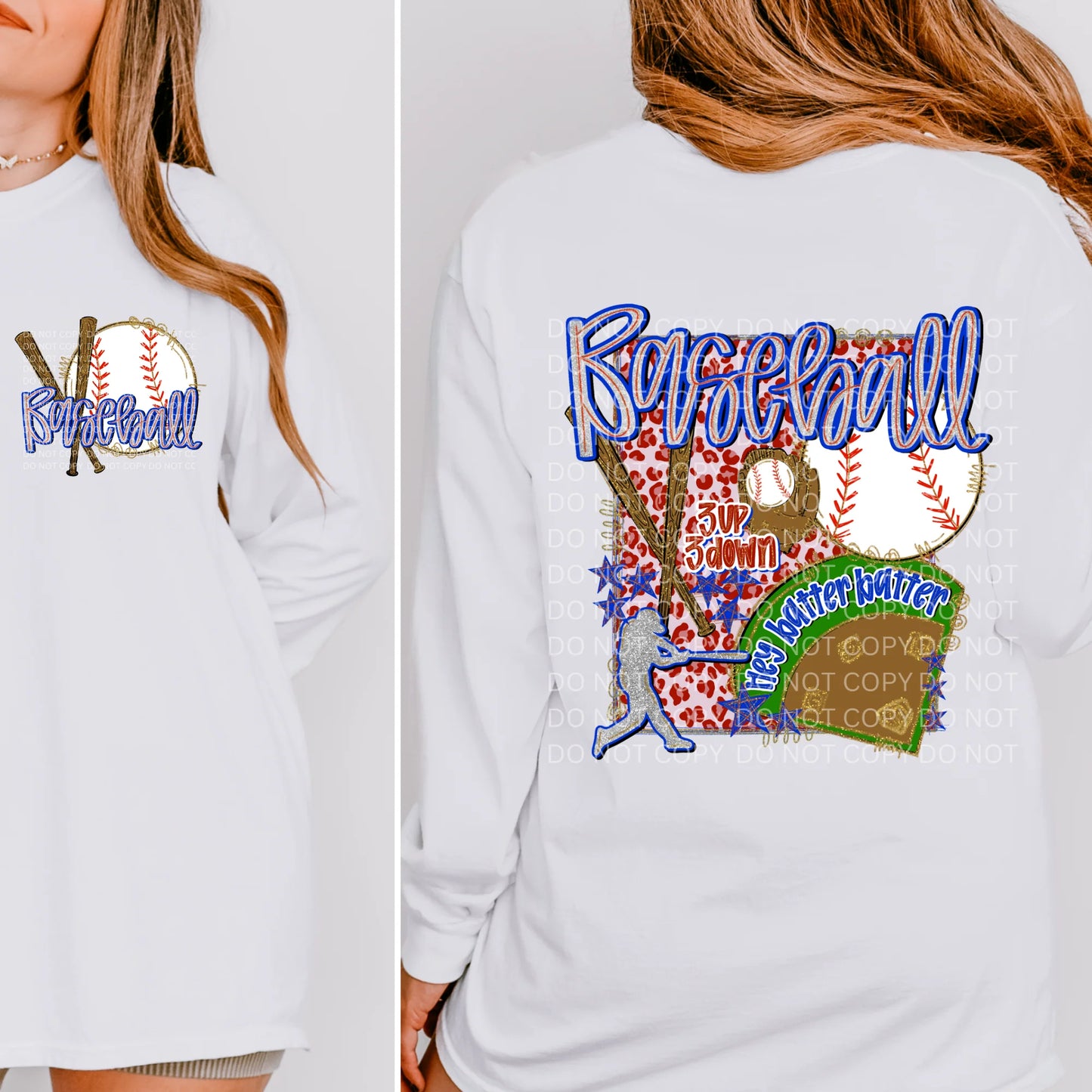 Baseball Front & Back
