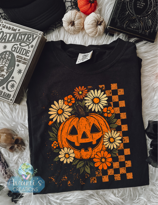 Checkered Floral Jack