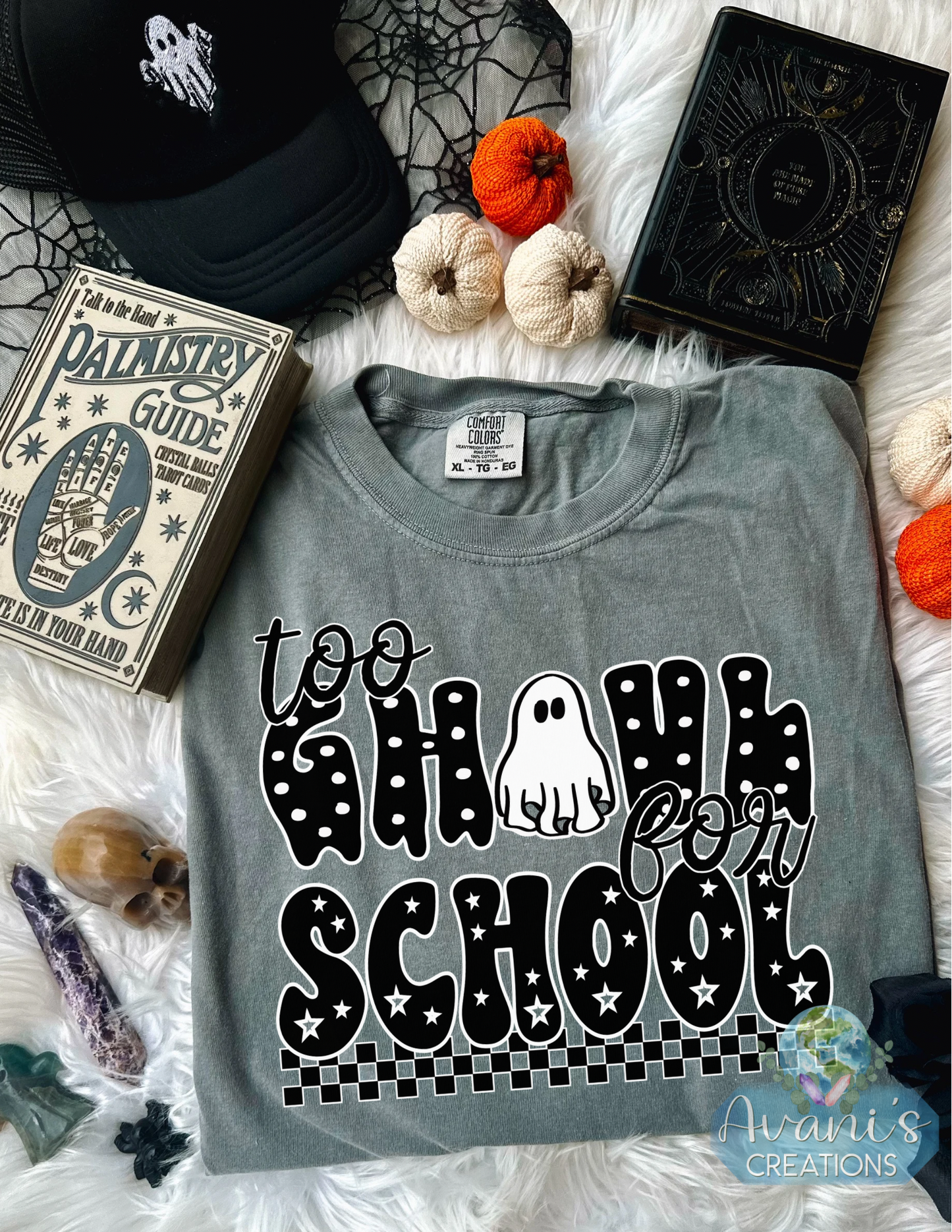 Too Ghoul For School (Black & White)
