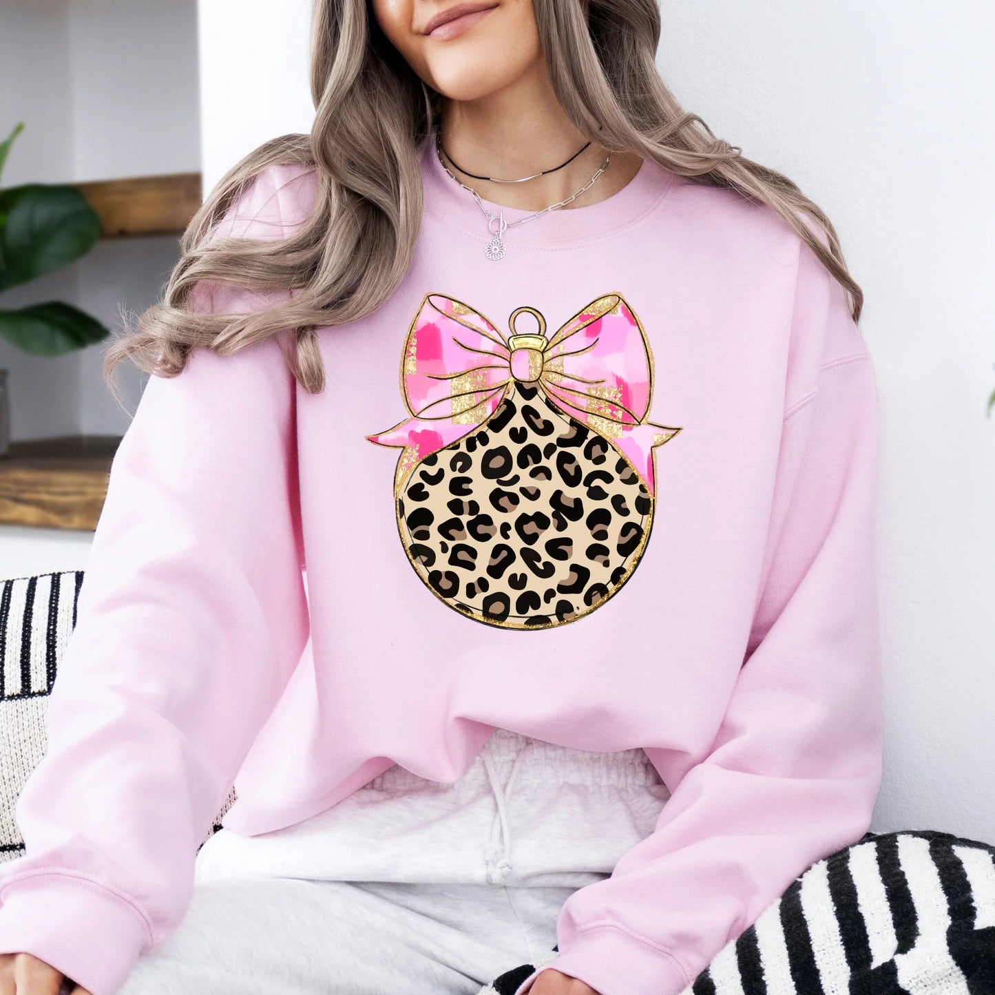 Leopard Coquette Ornament