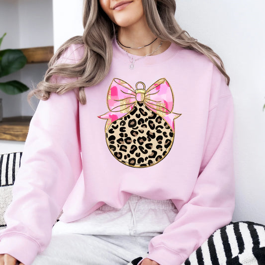 Leopard Coquette Ornament