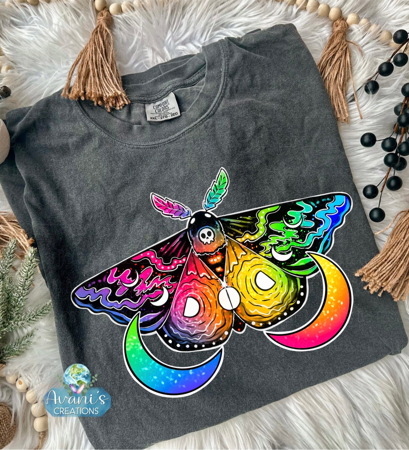 Rainbow Moth