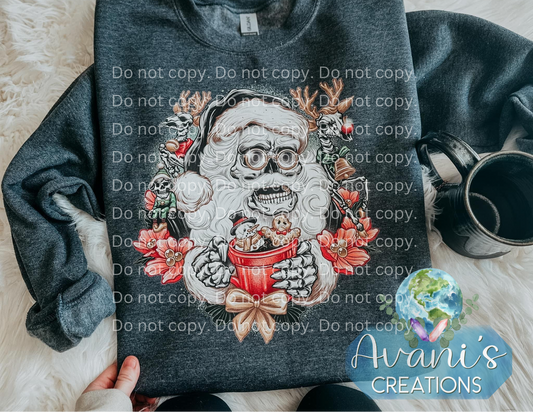 Spooky Santa (adult sizes only)