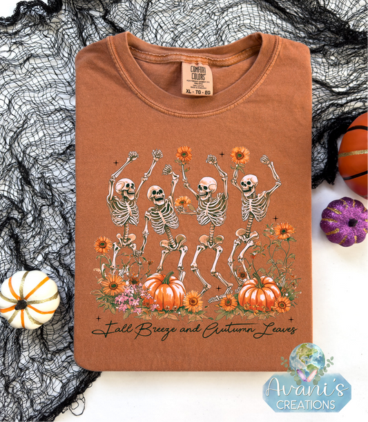 Fall Breeze and Autumn Leaves