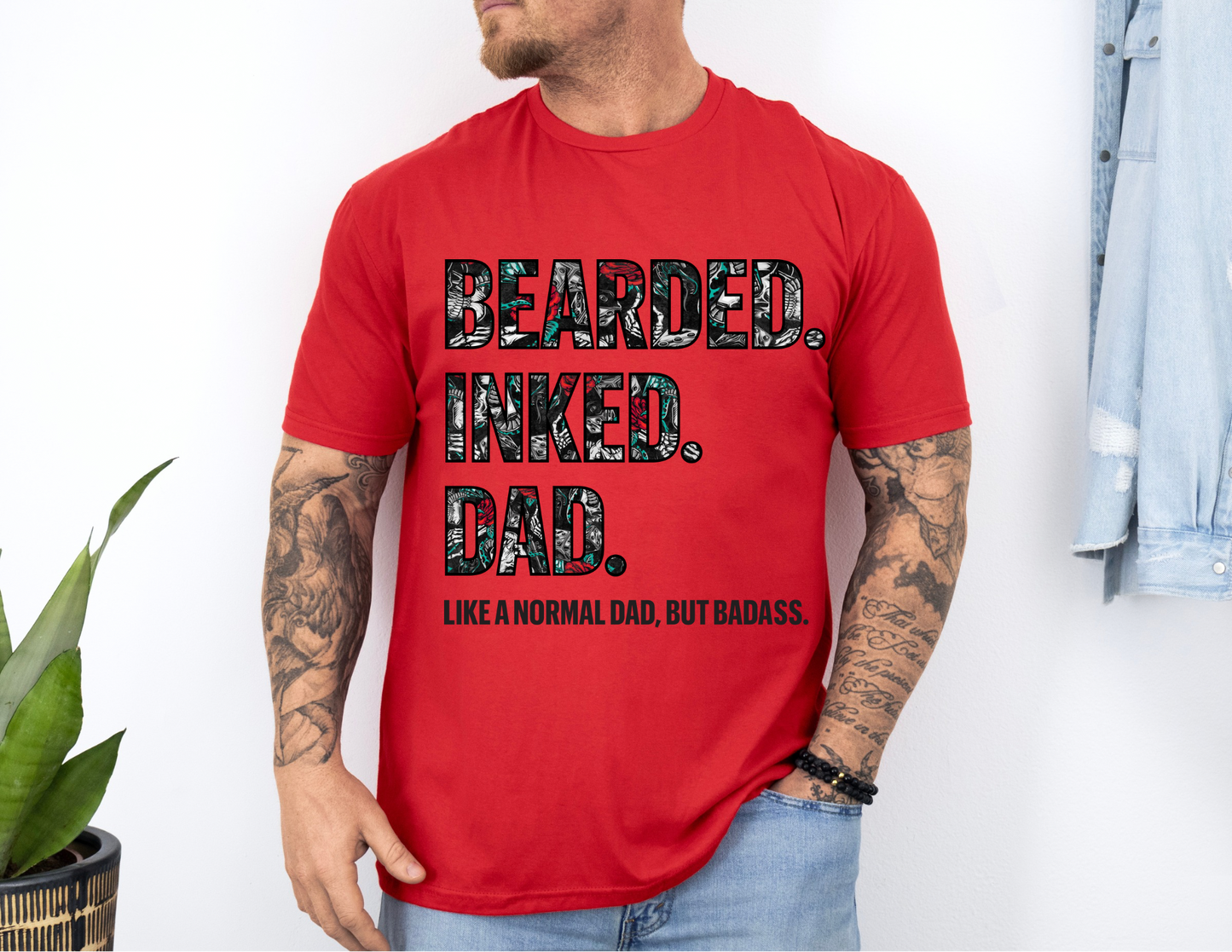 Bearded. Inked. Dad.