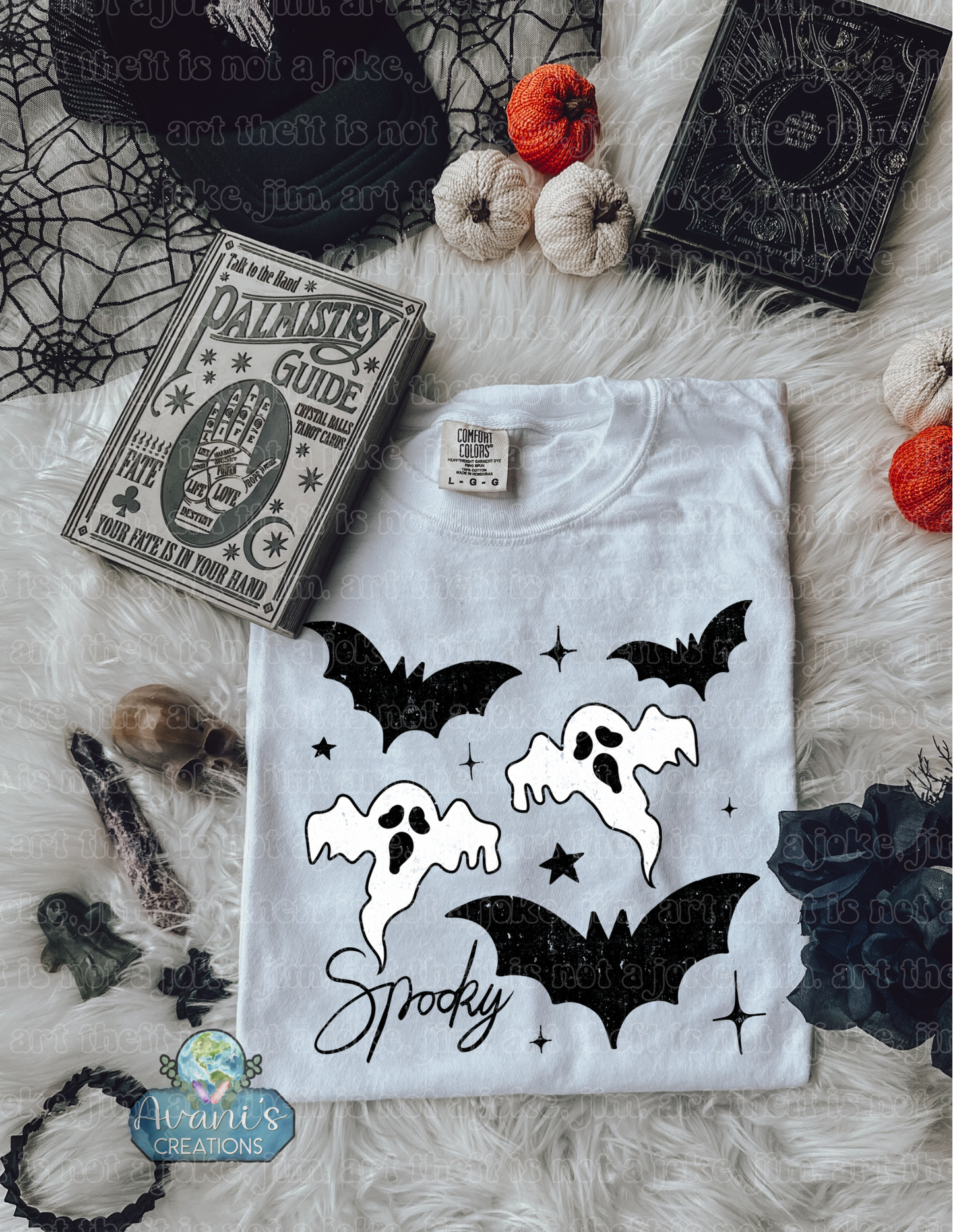 Spooky Ghosts & Bats