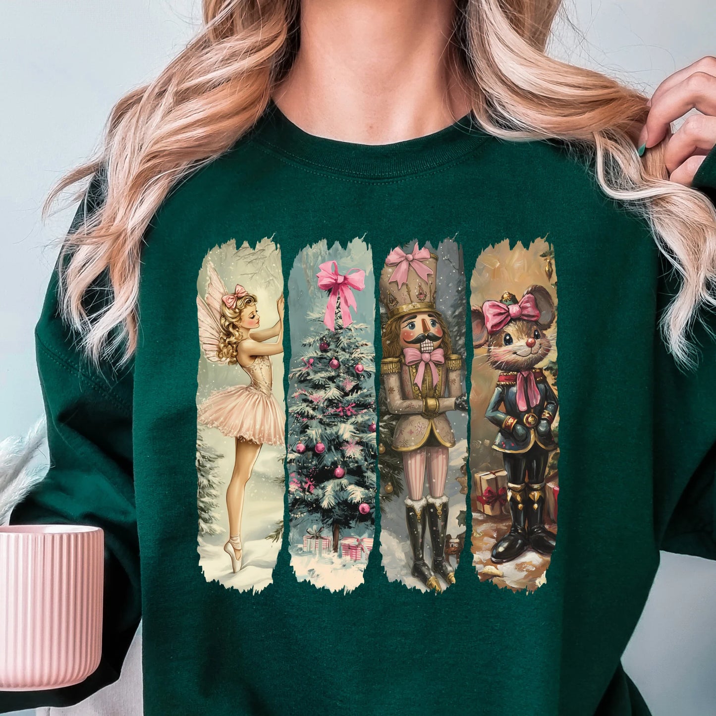 Pink Vintage Nutcracker