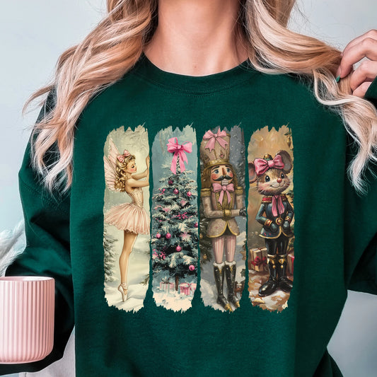 Pink Vintage Nutcracker