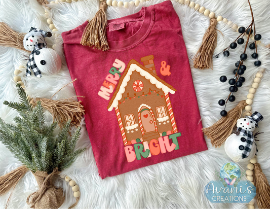 Merry & Bright Gingerbread House