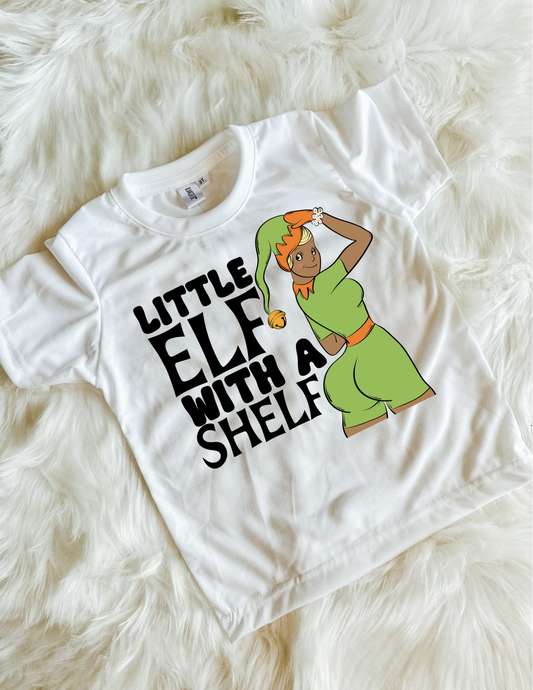 Little Elf With A Shelf