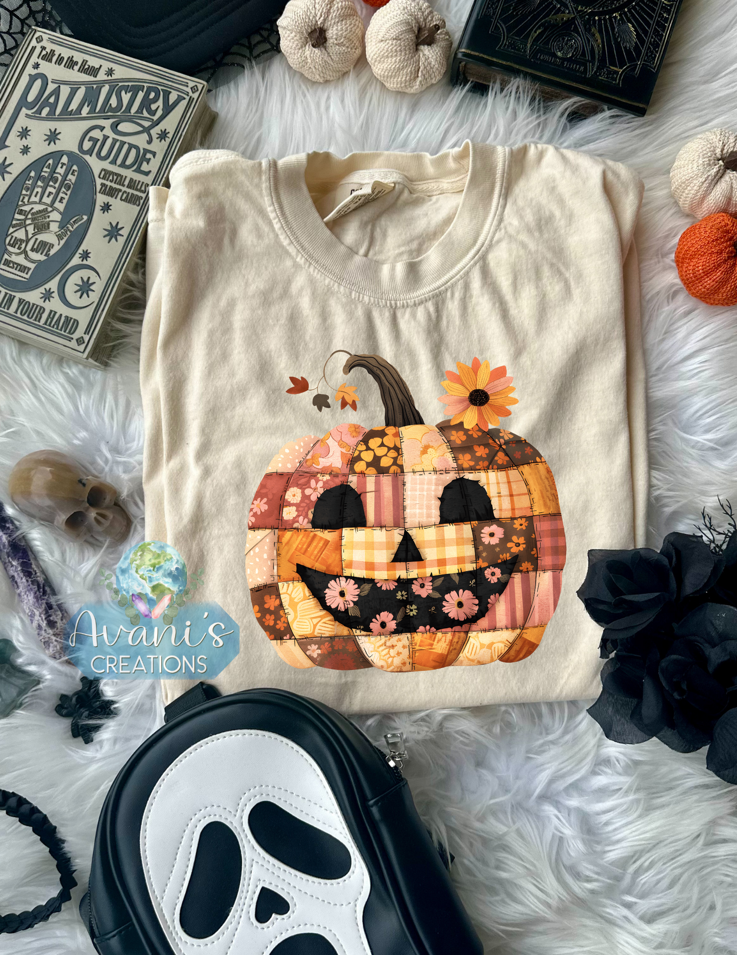 Faux Quilted Pumpkin