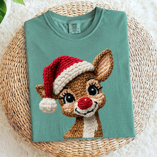 Faux Chunky Crotchet Reindeer