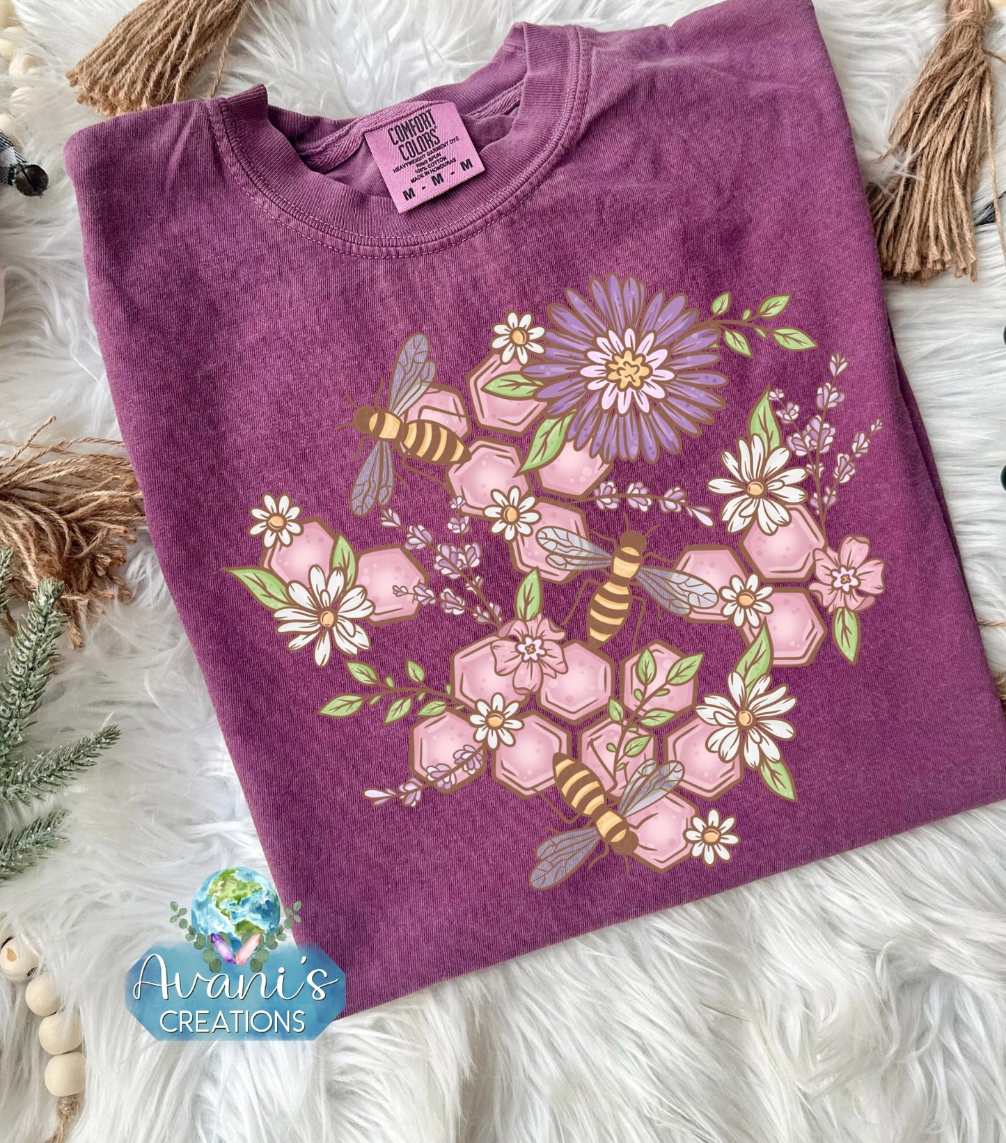 Floral Honeycomb