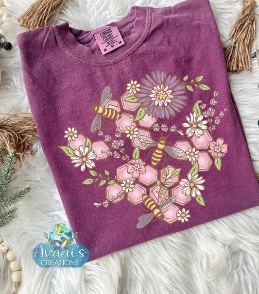 Floral Honeycomb