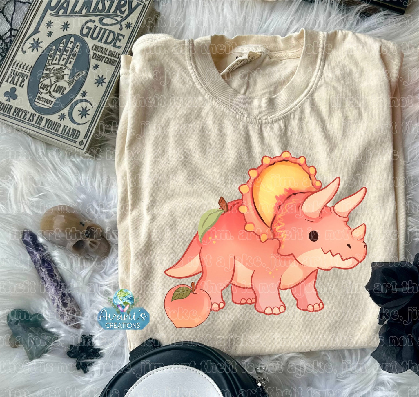 Peachy Triceratops