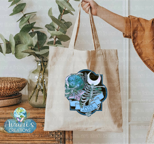 Warrior Canvas Tote Bag