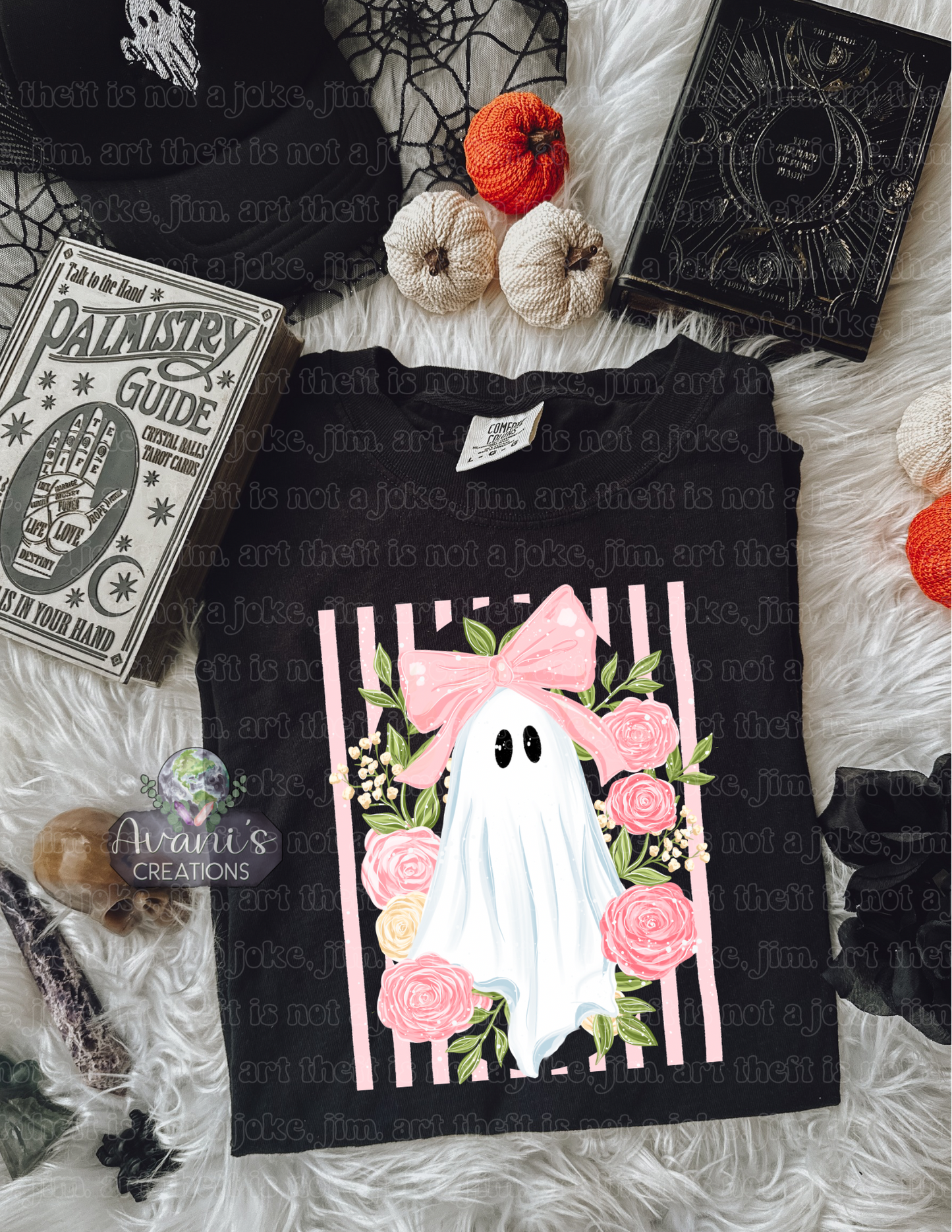 Pink Floral Ghostie