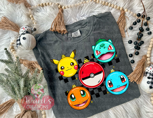 Poke Ornaments
