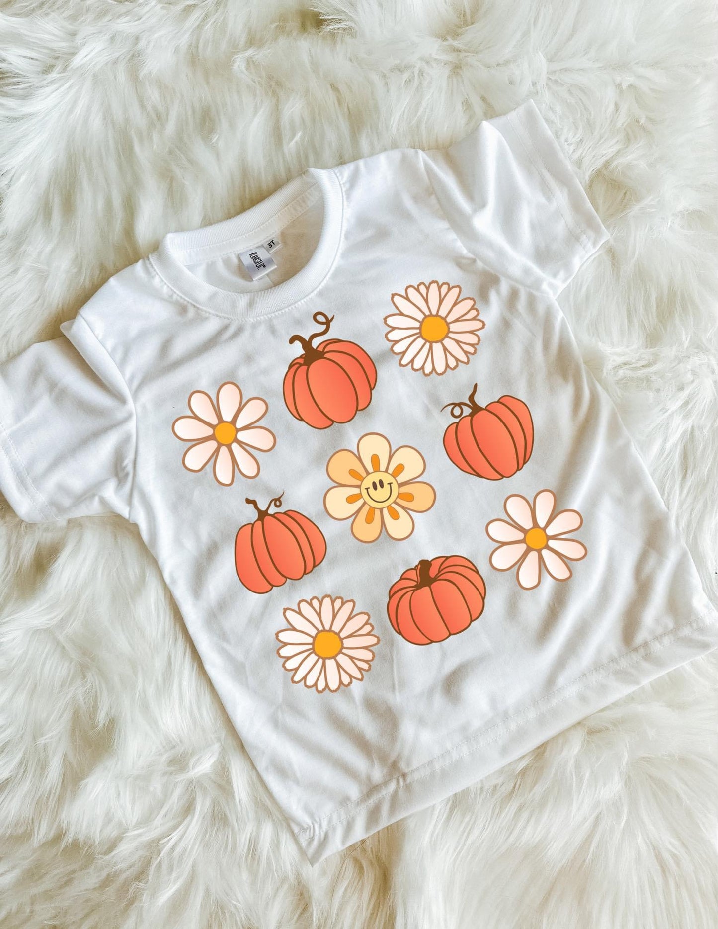 Floral Pumpkin Collage