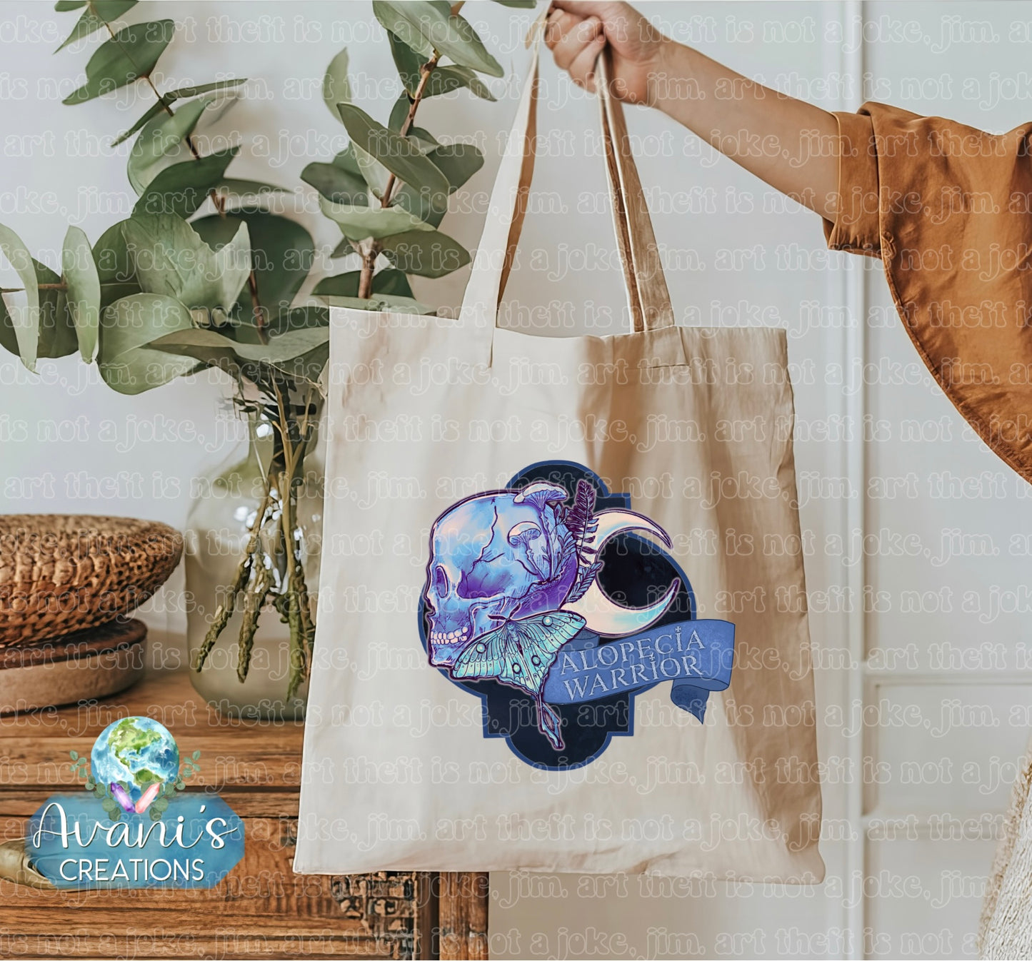 Warrior Canvas Tote Bag
