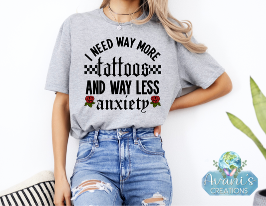 More Tattoos Less Anxiety