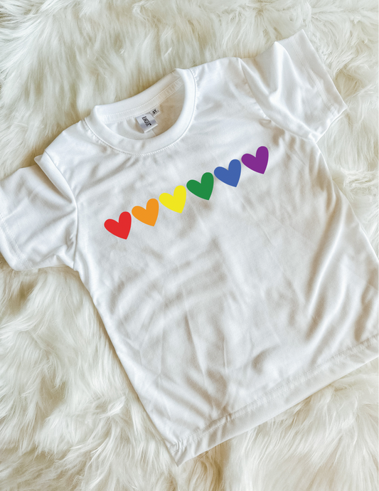 Rainbow Hearts