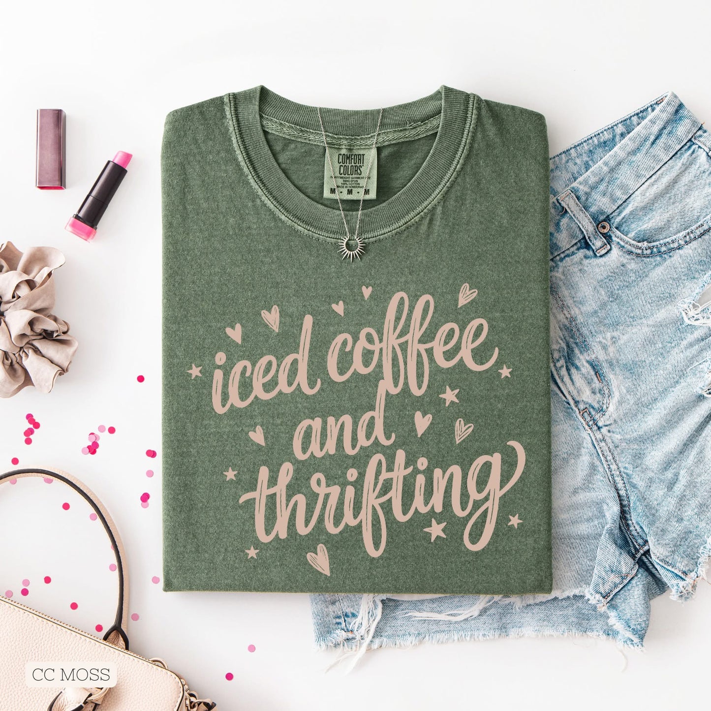 Iced Coffee And Thrifting
