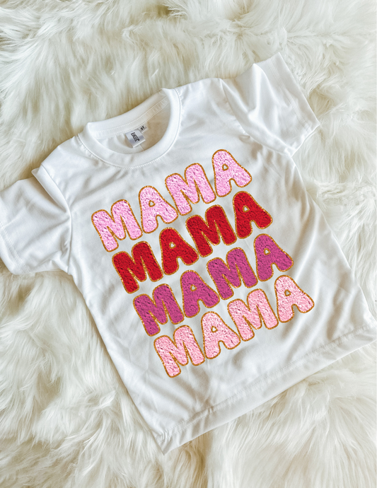 Mama Faux Chenille