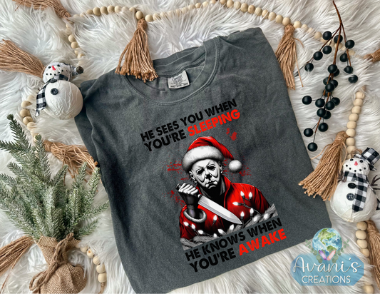 He Sees You When You’re Sleeping