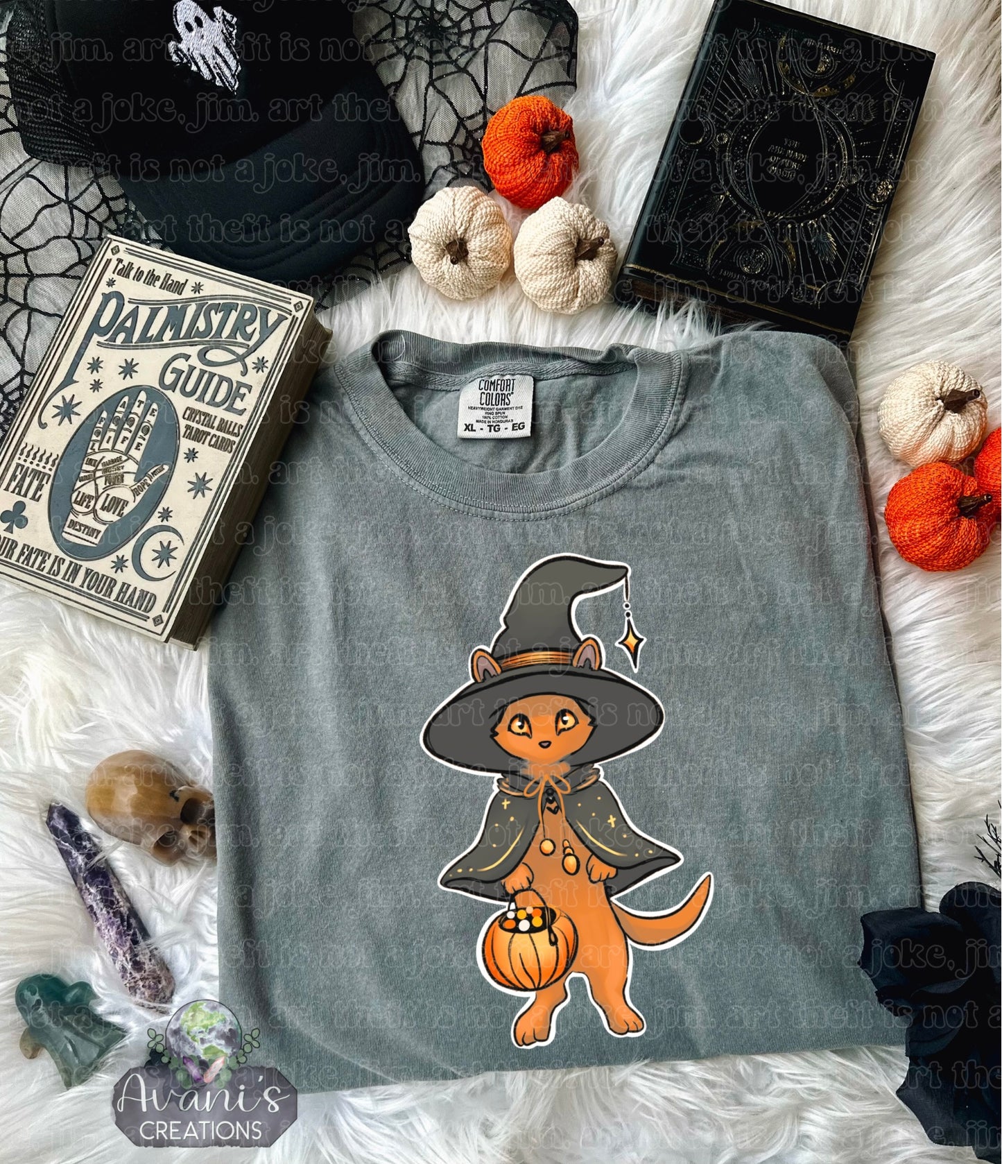 Witchy Trick Or Treat Kitty