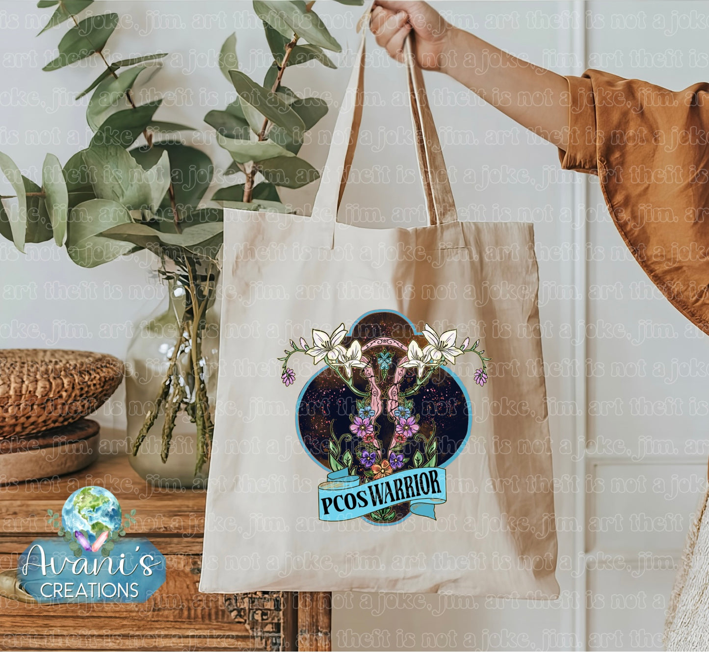 Warrior Canvas Tote Bag